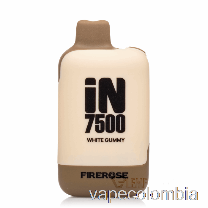 Vape Desechable Firerose In7500 Gomita Blanca Desechable